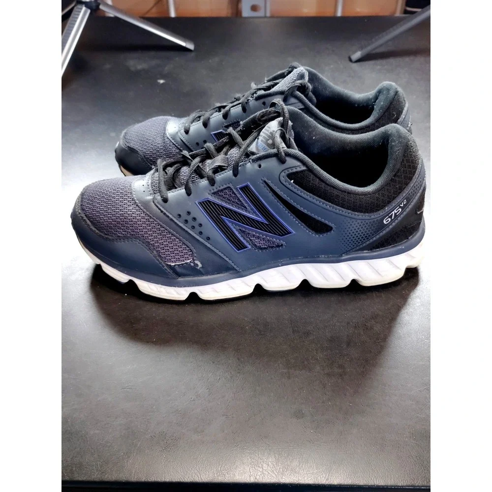 New‎ Balance 675v2 Men’s 10.5D Blue Mesh Lace Up Training Running Athletic Shoes
